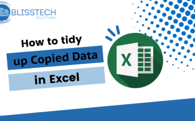 VIDEO: How to Tidy up Copied Data in Excel
