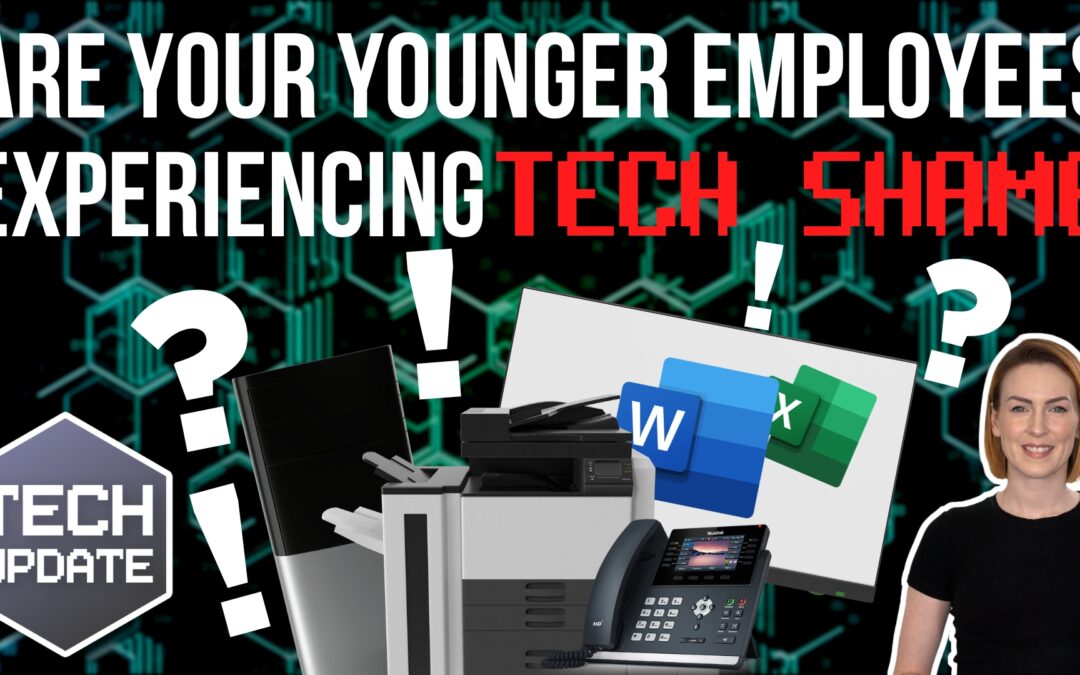 Are your younger employees experiencing ‘tech shame’?