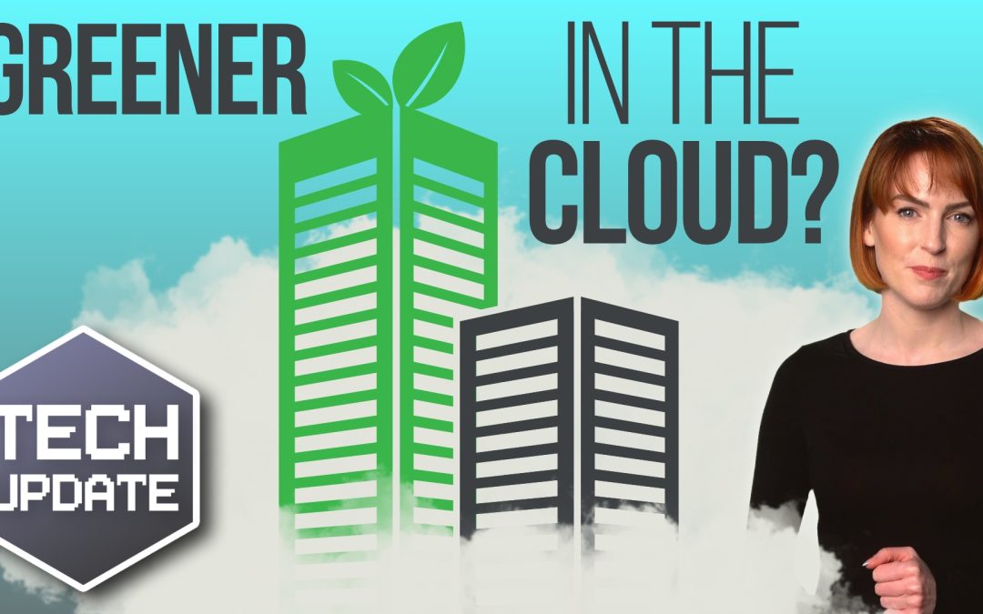 Can your business go green by switching to the cloud?