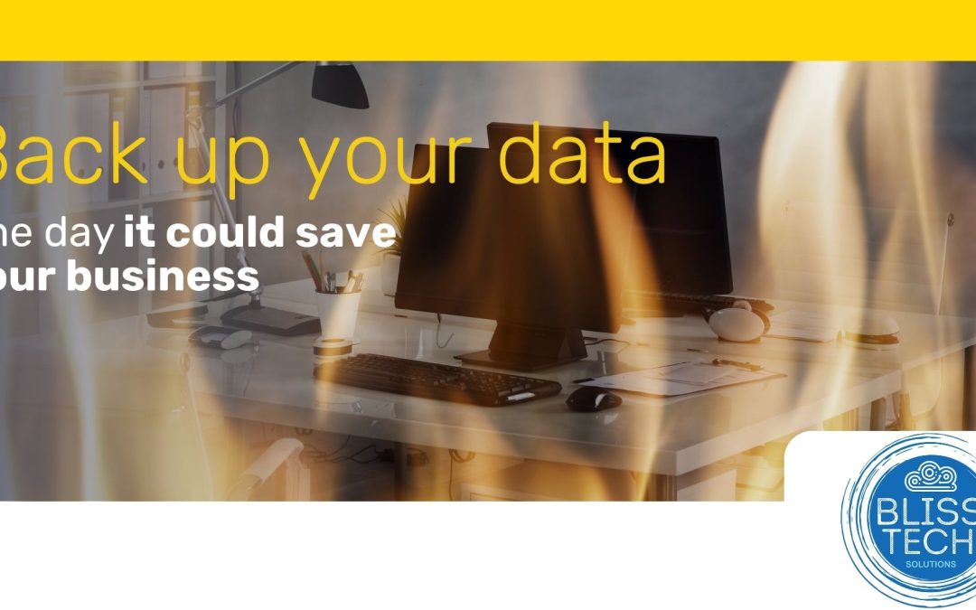 Back up your data!  One day it could save your business