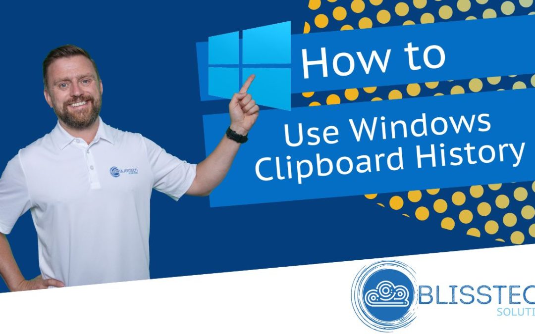 Tech Tip: How to use Windows Clipboard History