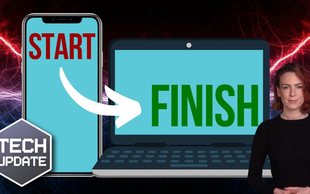 Start it on your phone… finish it on your PC with “Hand Off”