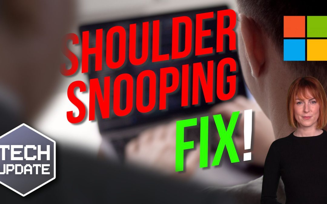 Windows 11 Onlooker Detection will warn you if someone’s snooping