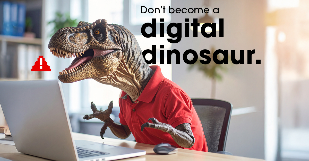 Digital dinosaur