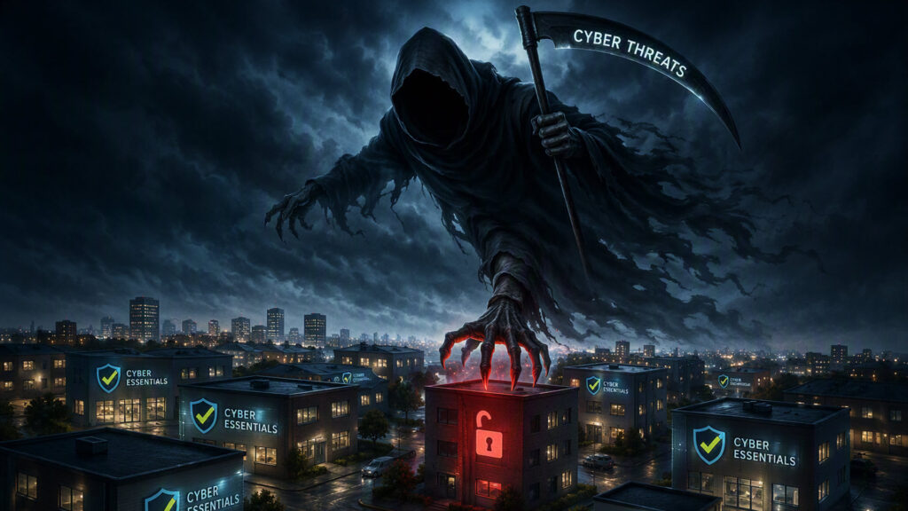 The Grim Reaper hacker attacking businesses without Cyber Essentials