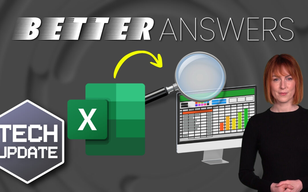 Excel is getting better at finding answers